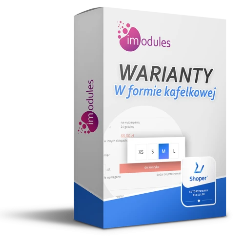 Warianty produktu w formie kafelkowej