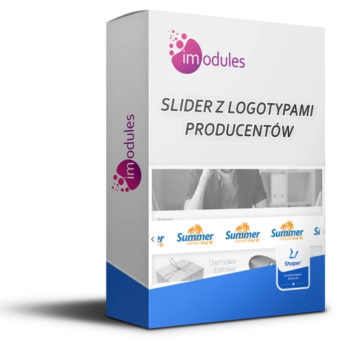 Slider z logotypami producentów