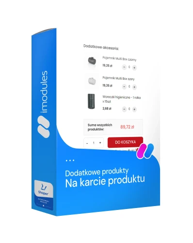 Dodatkowe produkty na stronie produktowej v2