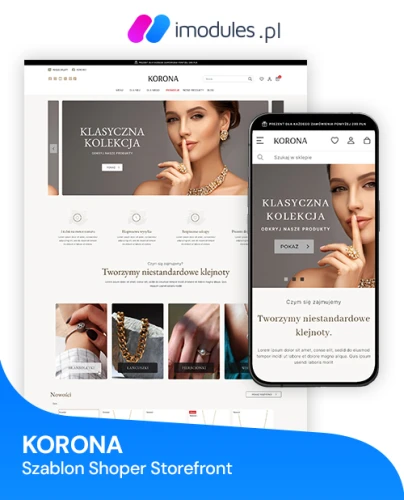Szablon KORONA Storefront Shoper