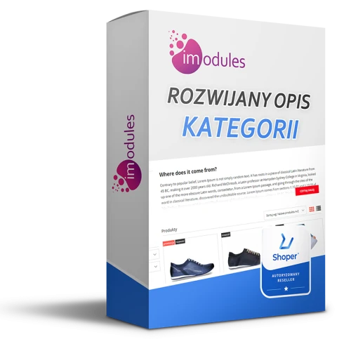 Rozwijany opis kategorii