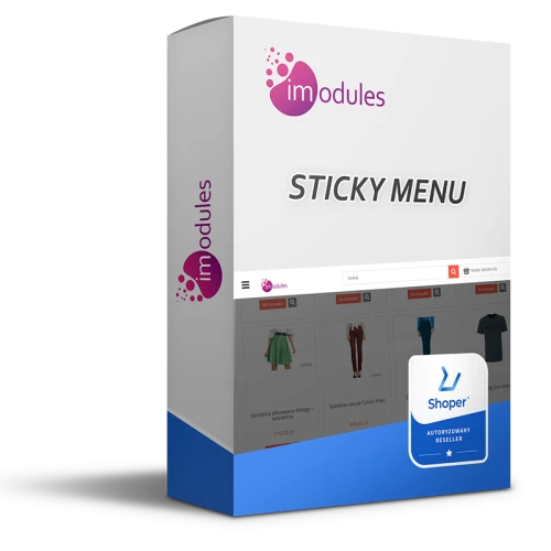Sticky menu (przyklejone menu)