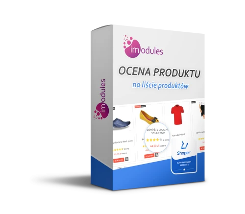 Ocena produktu na liście produktów