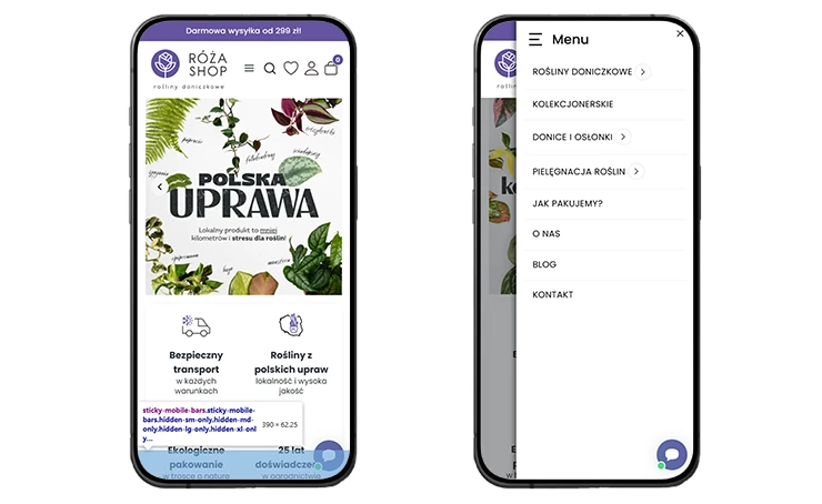 Przykładowa sekcja contentowa możliwa do wykorzystania w sklepie Shoper Storefront