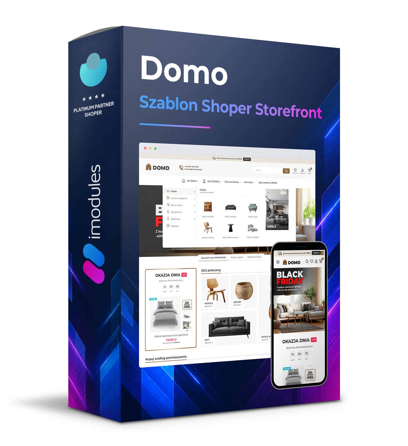 Szablon DOMO Shoper Storefront od iModules.pl